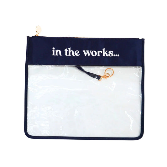 In the Works Project Bag - Navy