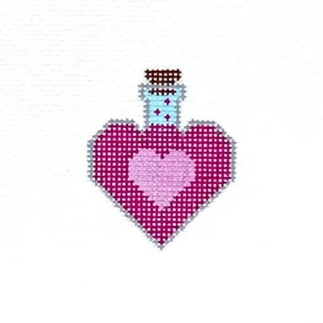 Mini Love Potion Needlepoint Canvas