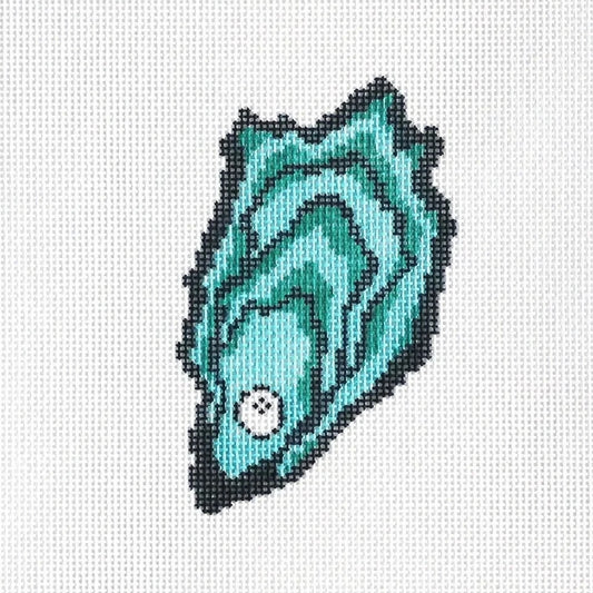 Oyster and Pearl Needlepoint Canvas