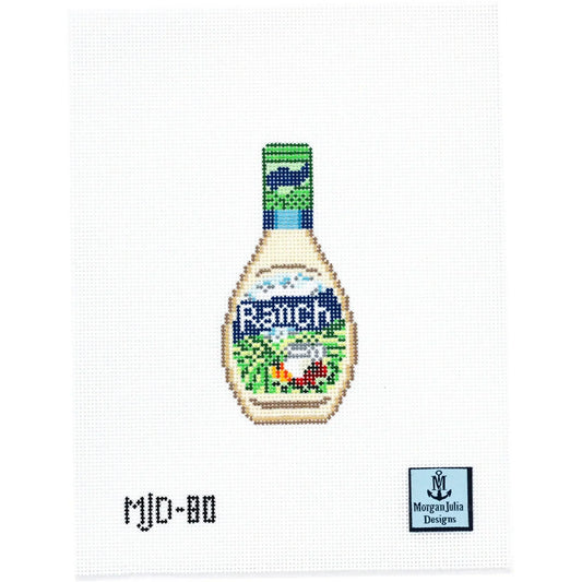 Ranch Dressing Needlepoint Canvas