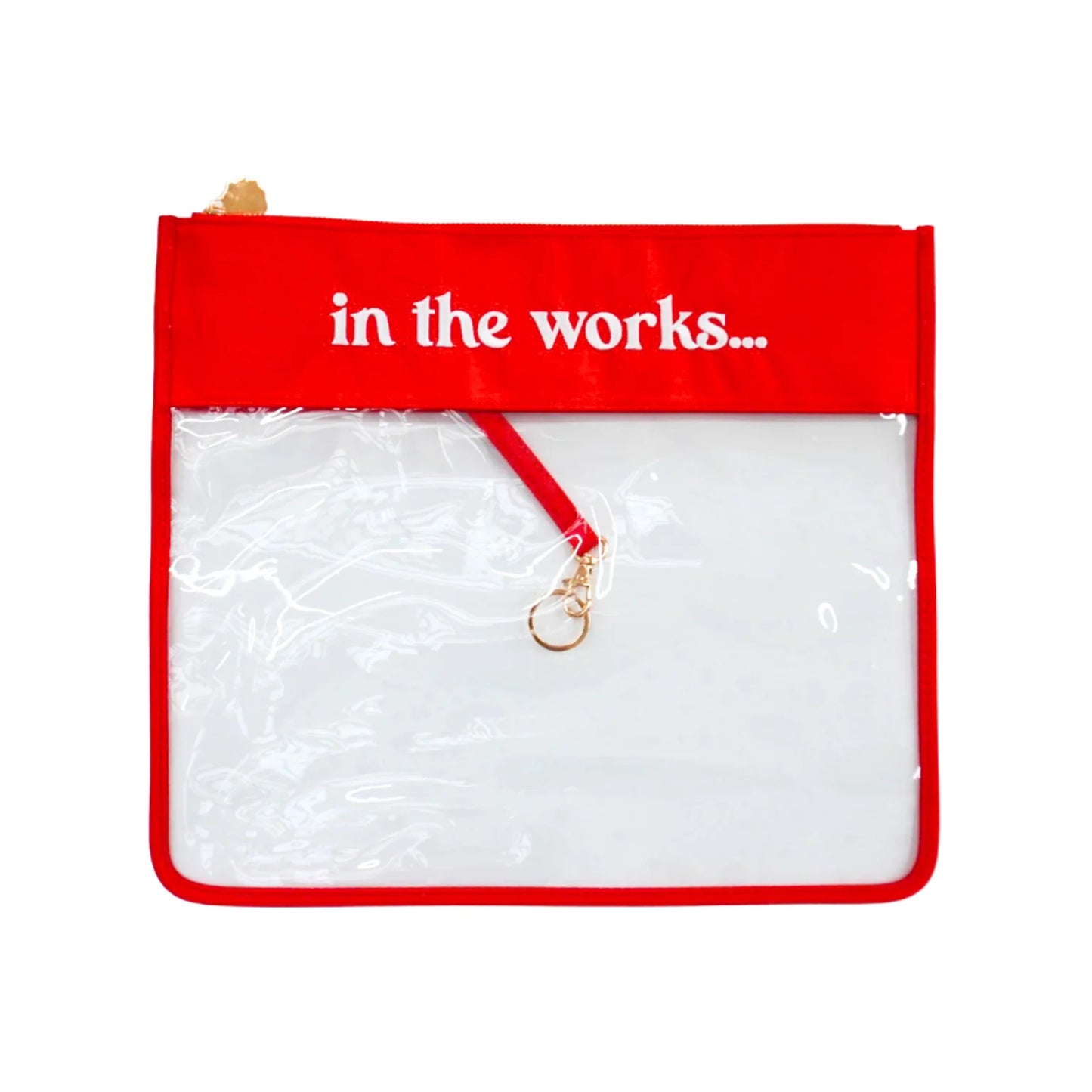 In the Works Project Bag - Red