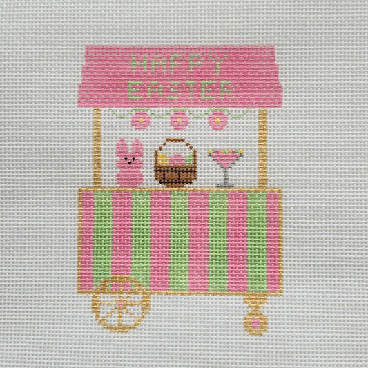 Easter Cart Needlepoint Canvas