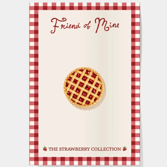 Strawberry Pie Needle Minder